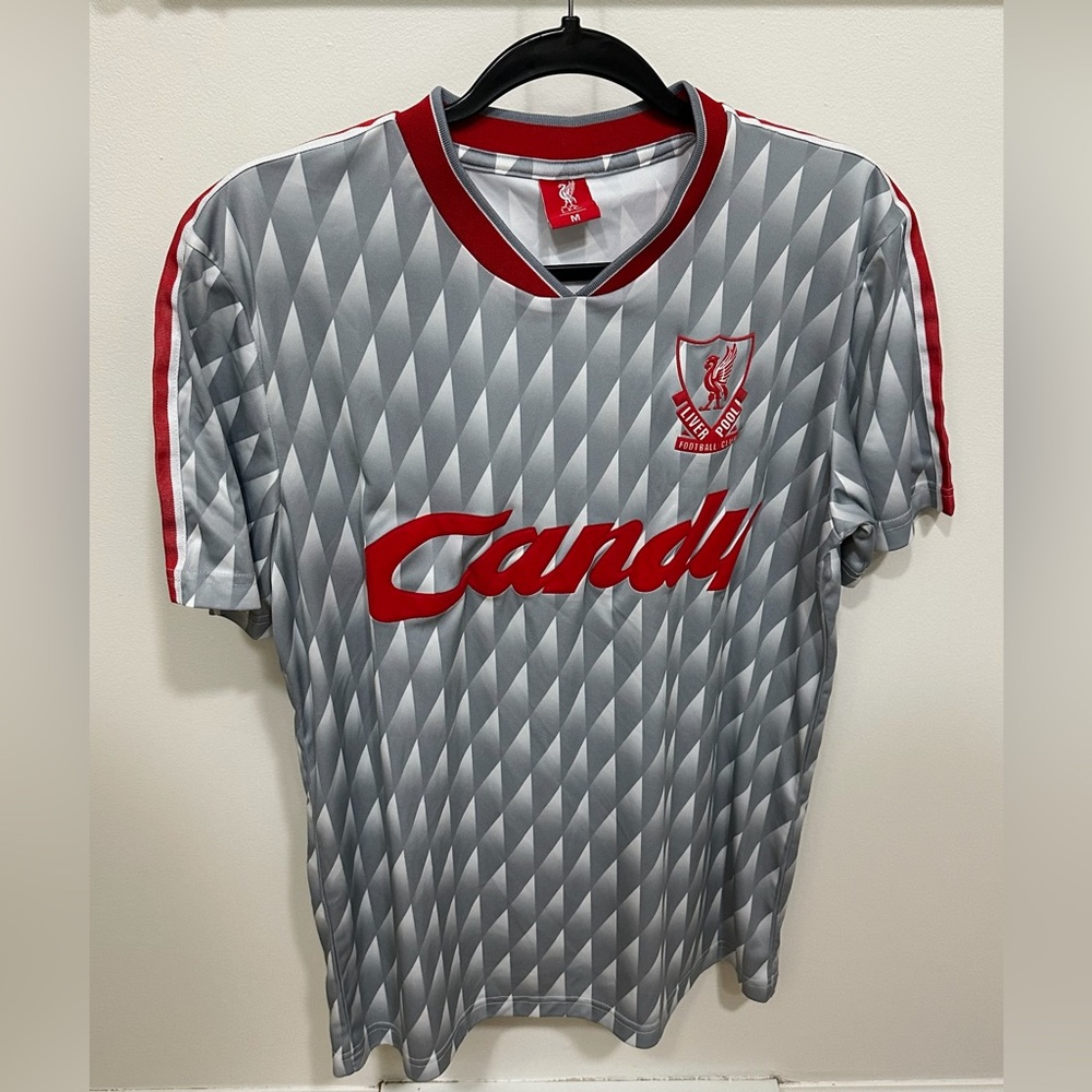 NWOT Liverpool FC Retro Candy Away Men's Jersey